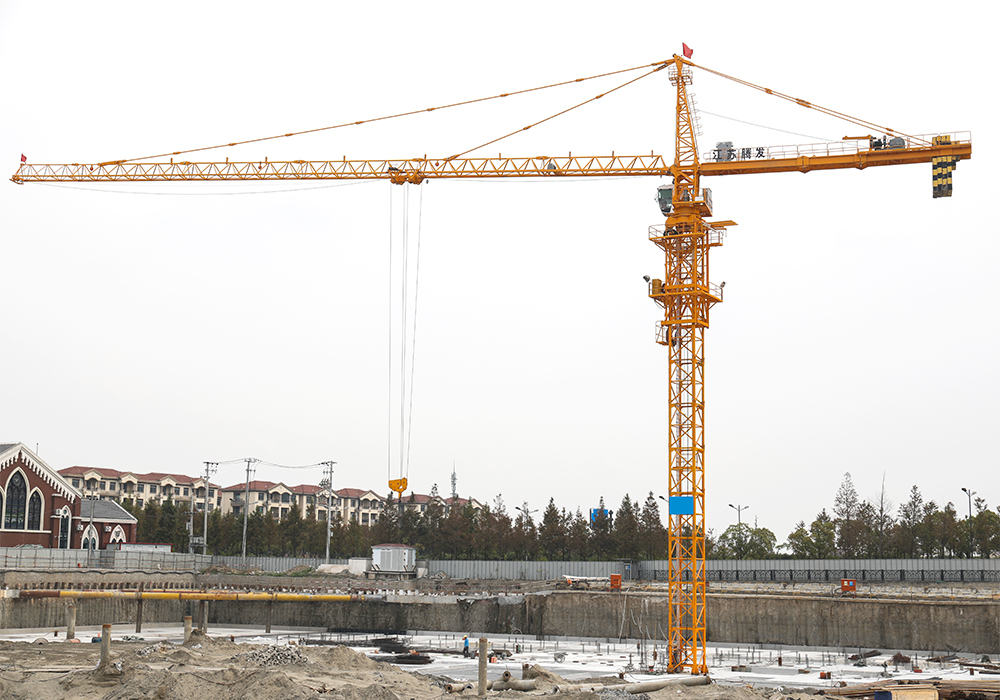 QTZ100 (6013) TOPKIT TOWER CRANE 6T 8T DOUBLE ROTAȚIE